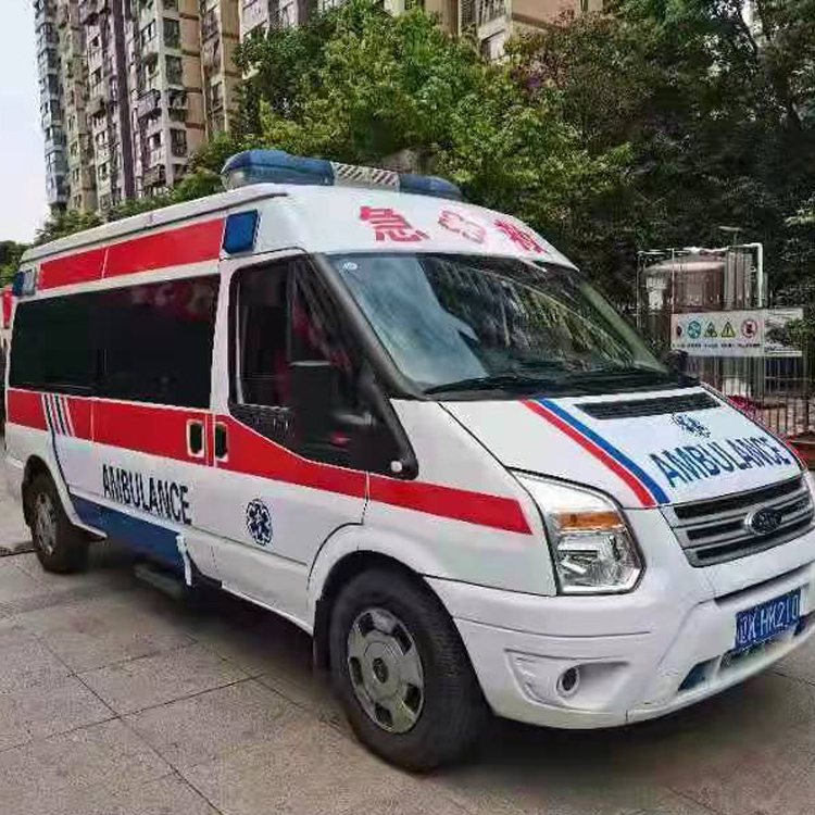 新青术后行动不便回家租赁救护车